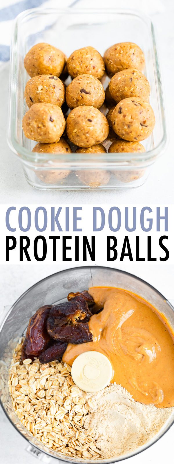 Easy Cookie Dough Protein Balls Eating Bird Food