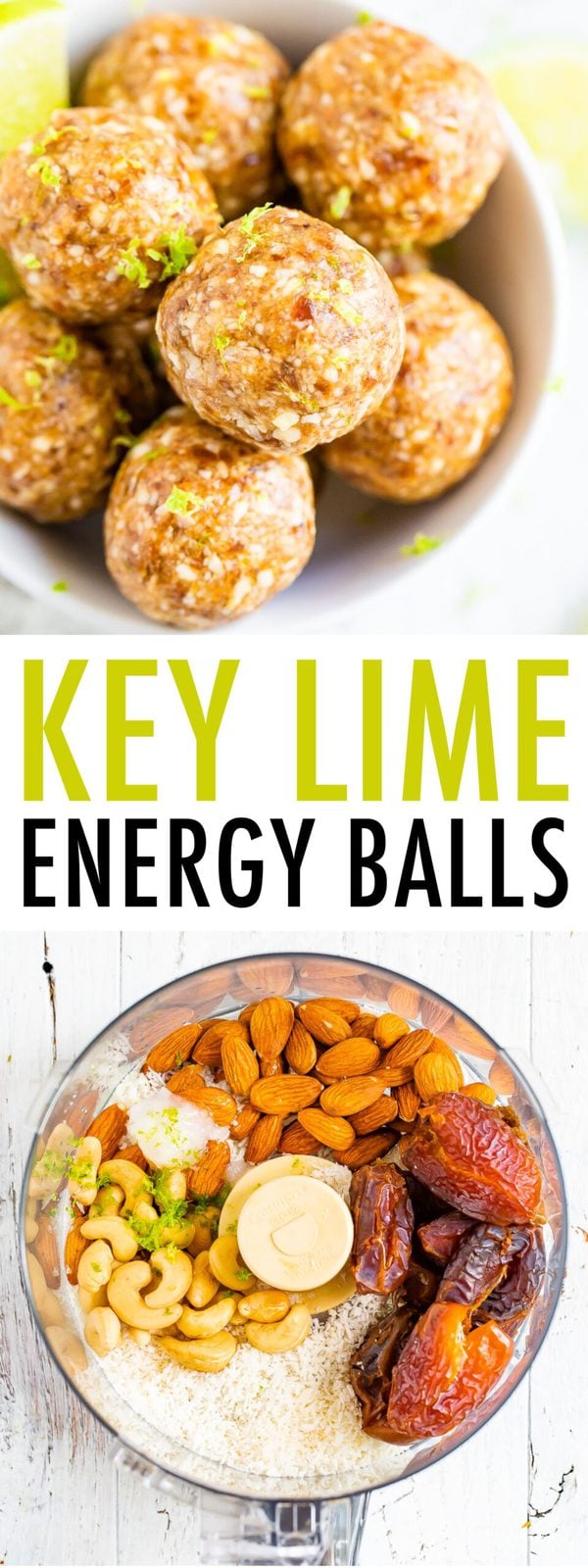 Key Lime Energy Balls Eating Bird Food