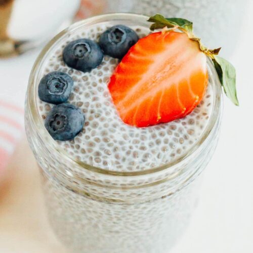 Easy Vanilla Chia Seed Pudding