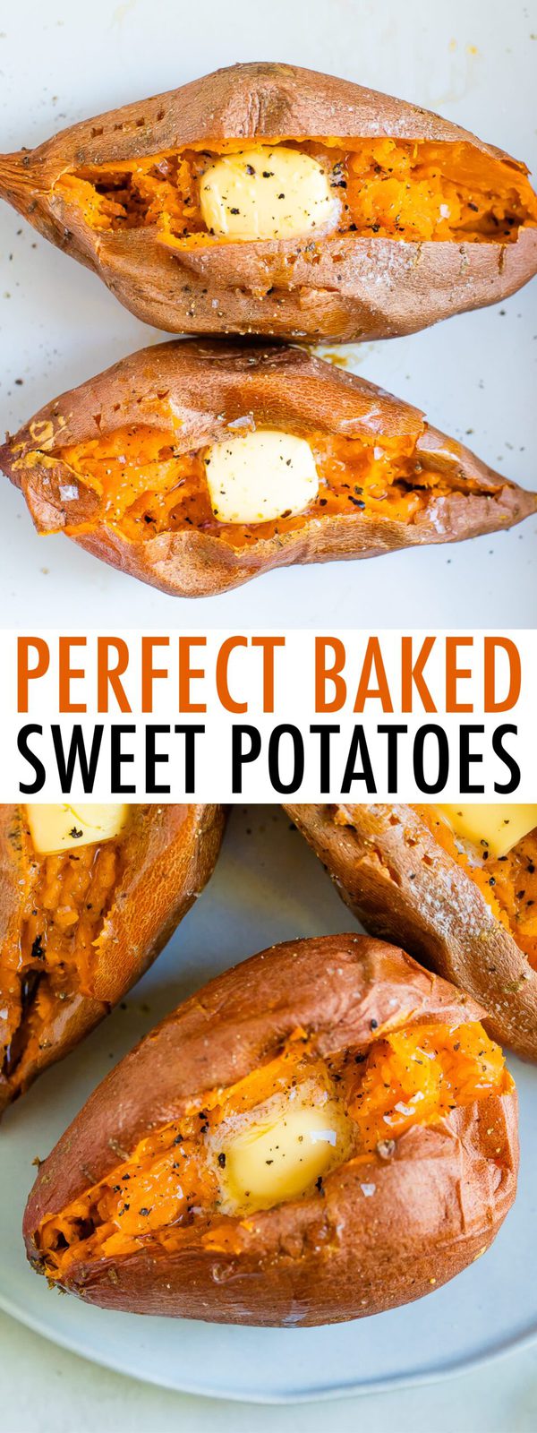 Perfect Baked Sweet Potatoes - Eating Bird Food