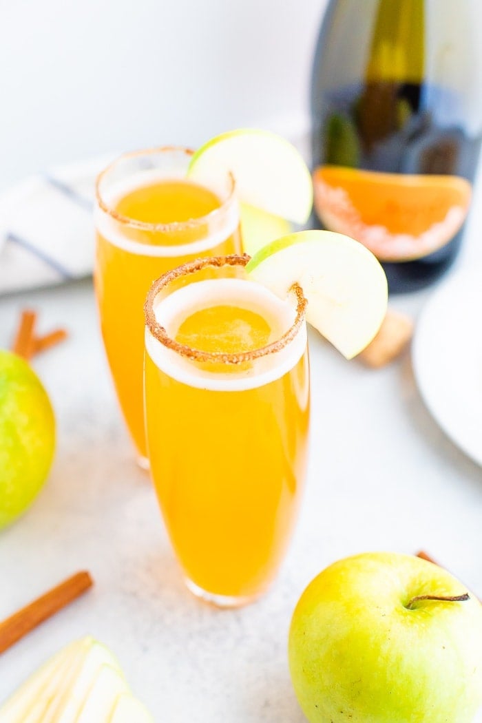 Apple Cider Mimosas