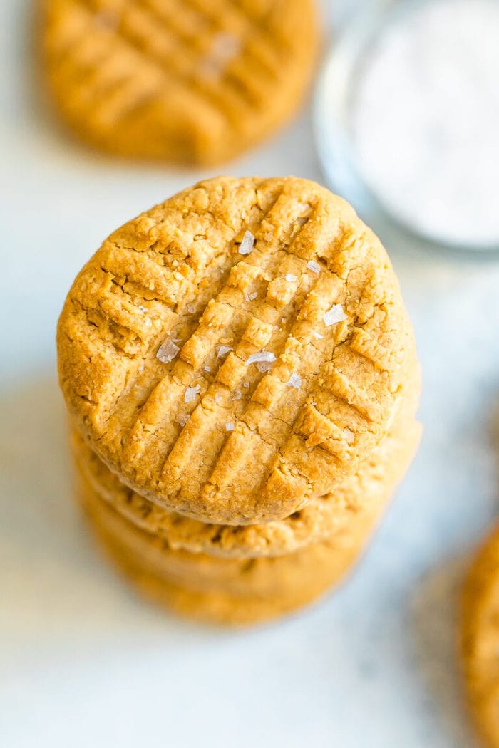 Healthy Peanut Butter Cookies {Easy + Healthy} Eating Bird Food