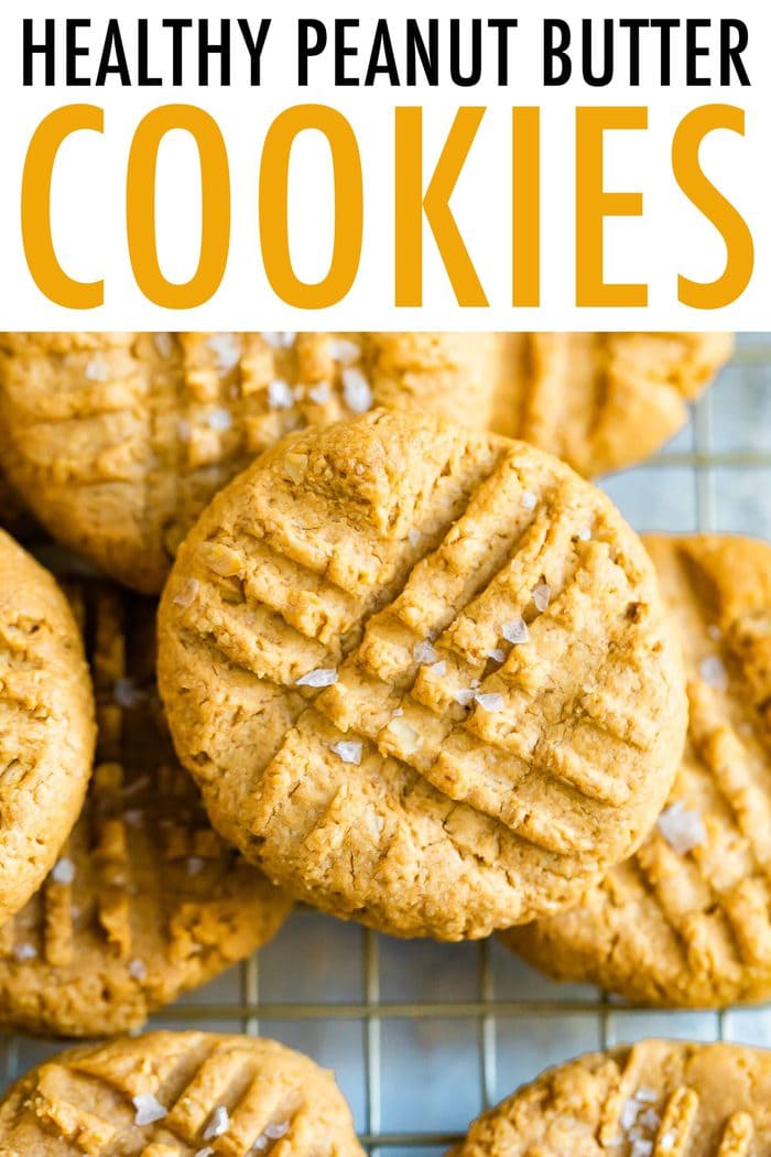 Healthy Peanut Butter Cookies {Easy + Healthy} Eating Bird Food