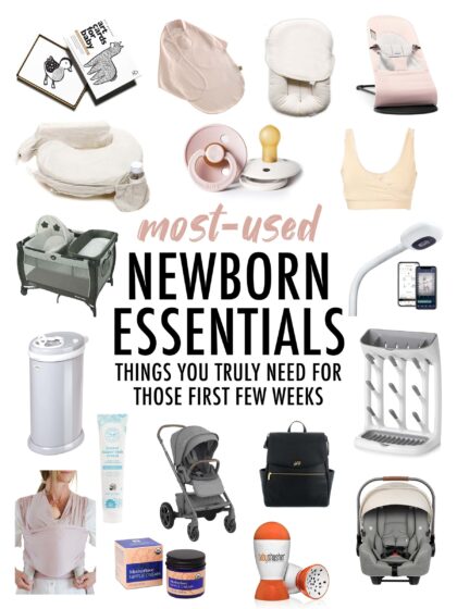 Most-Used Newborn Essentials