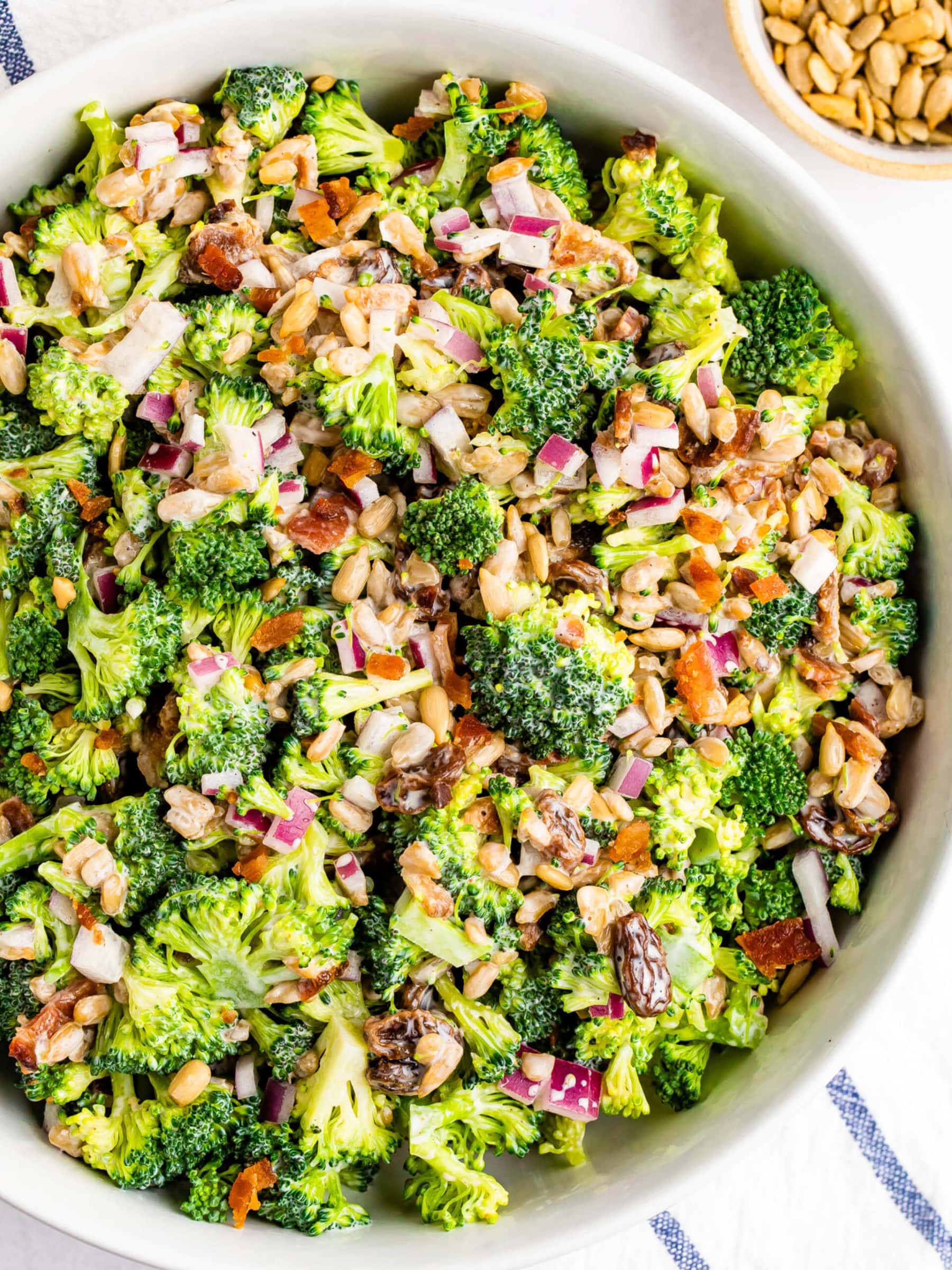 Classic Broccoli Salad Eating Bird Food