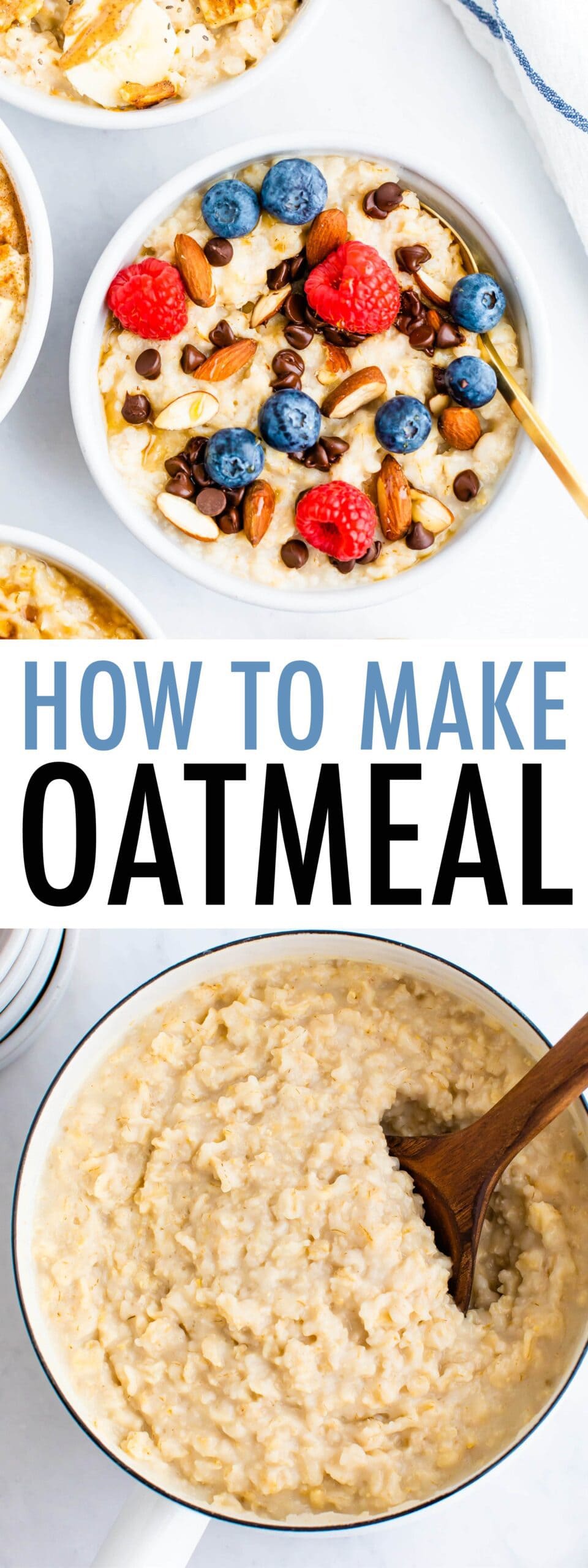 How to Make Oatmeal {4 Flavor Variations} Eating Bird Food