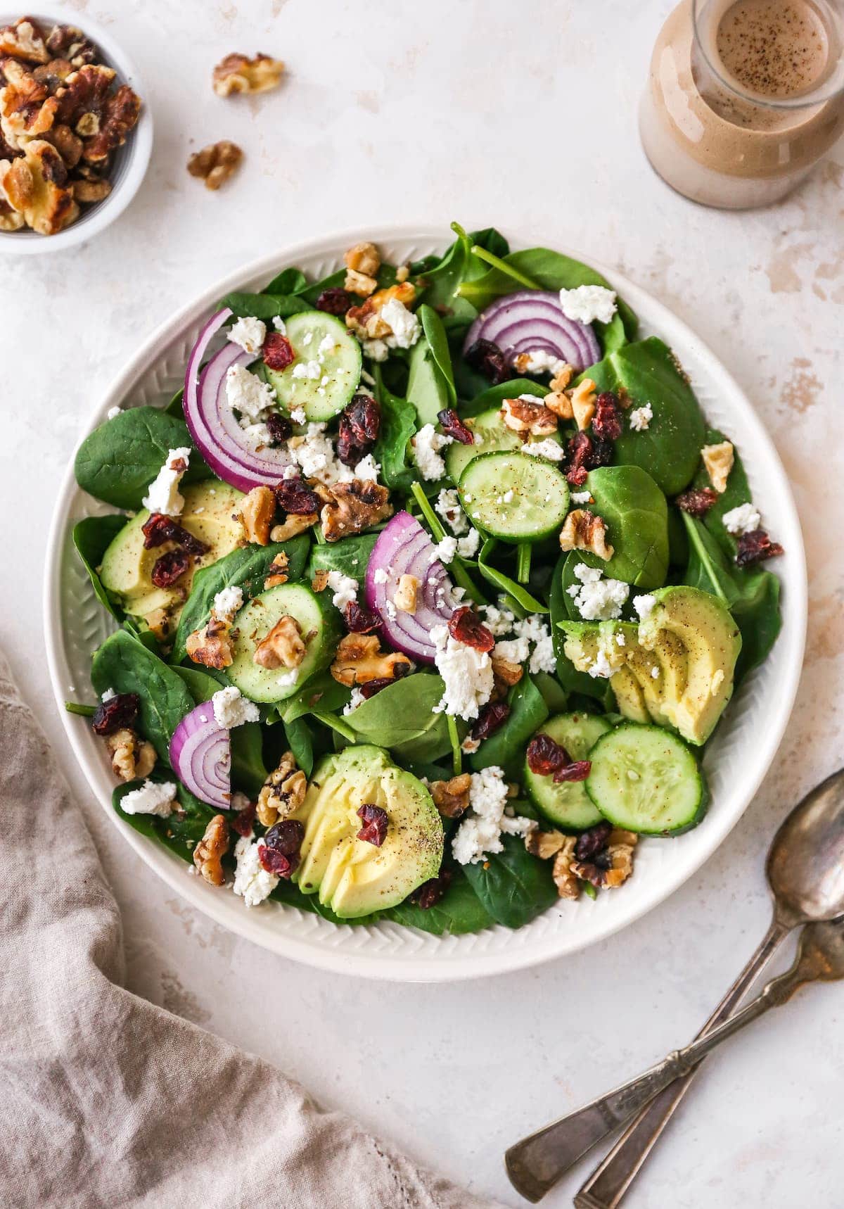 spinach salad recipes