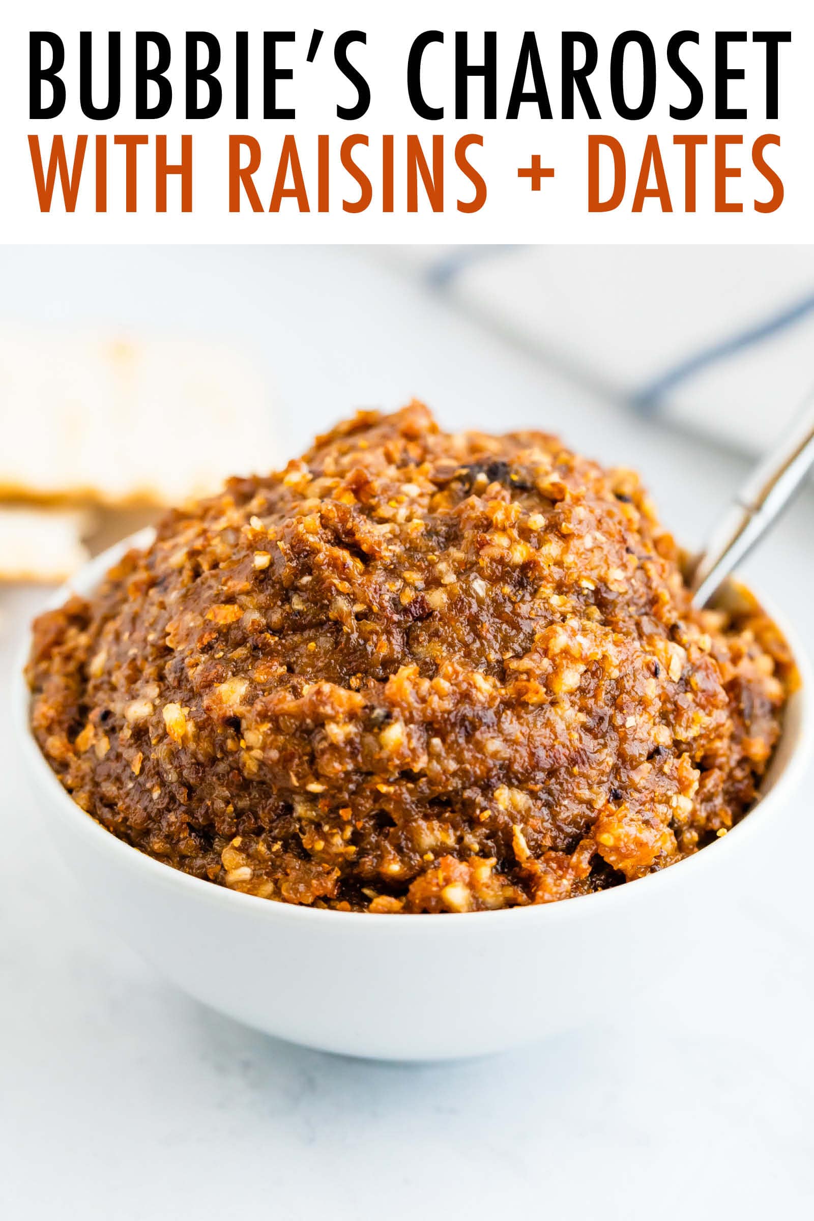 Kid Friendly Charoset Recipe