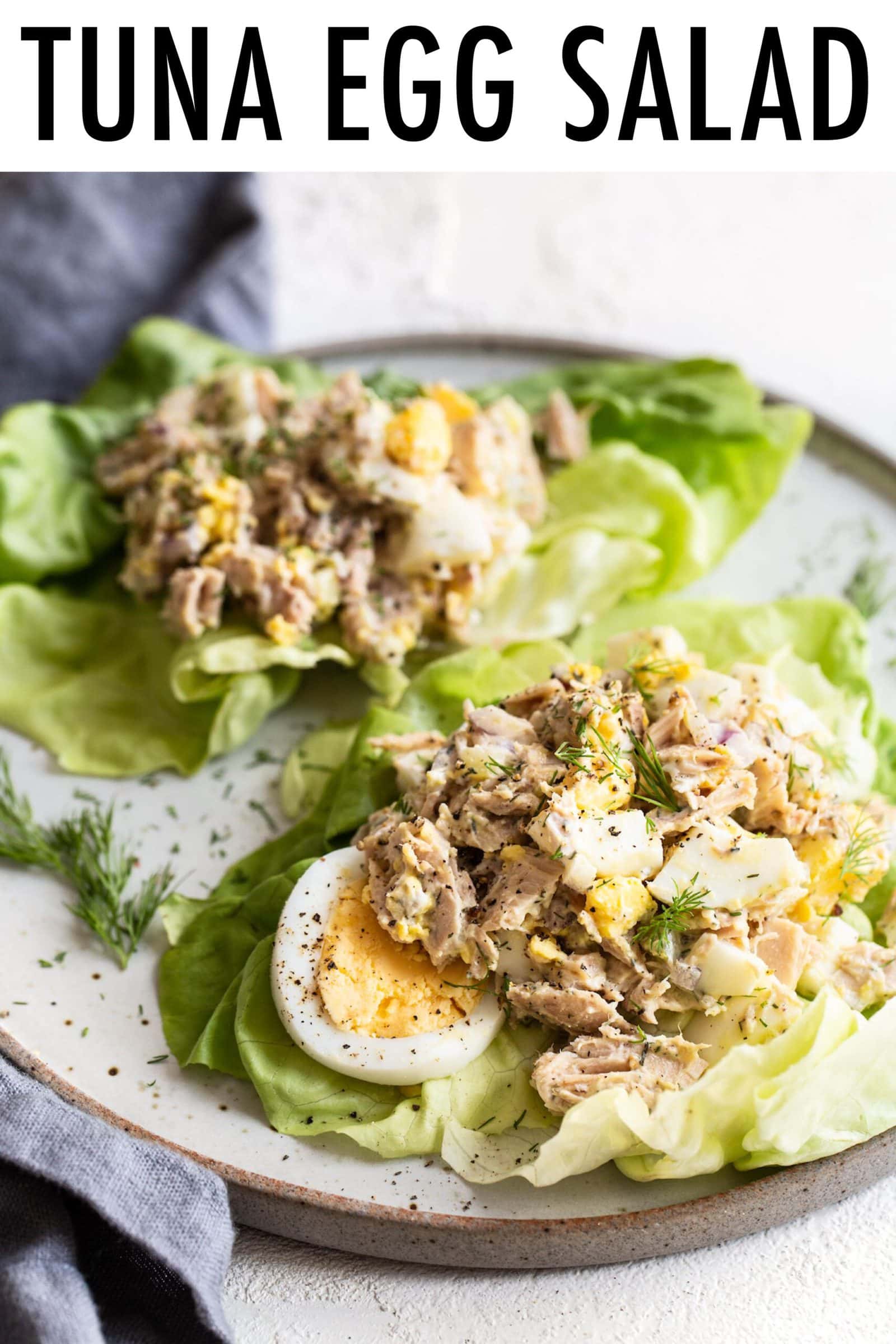 Tuna Salad with Egg {Easy + Healthy} Eating Bird Food