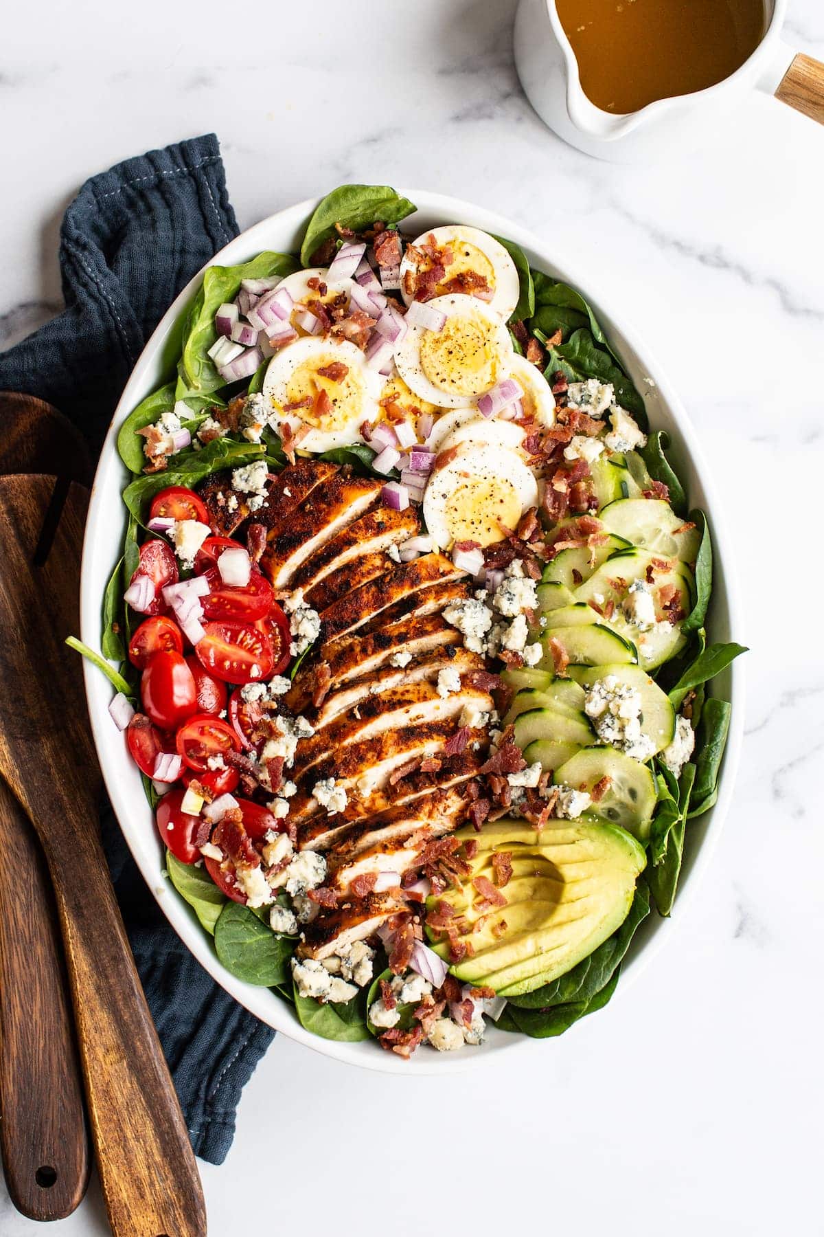 Meal-Prep Turkey Cobb Salad