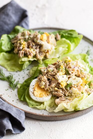 Tuna Salad with Egg