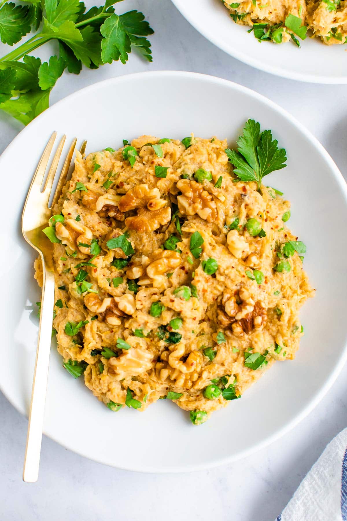Creamy Walnut Pasta Sauce with Spaghetti Squash Noodles-image