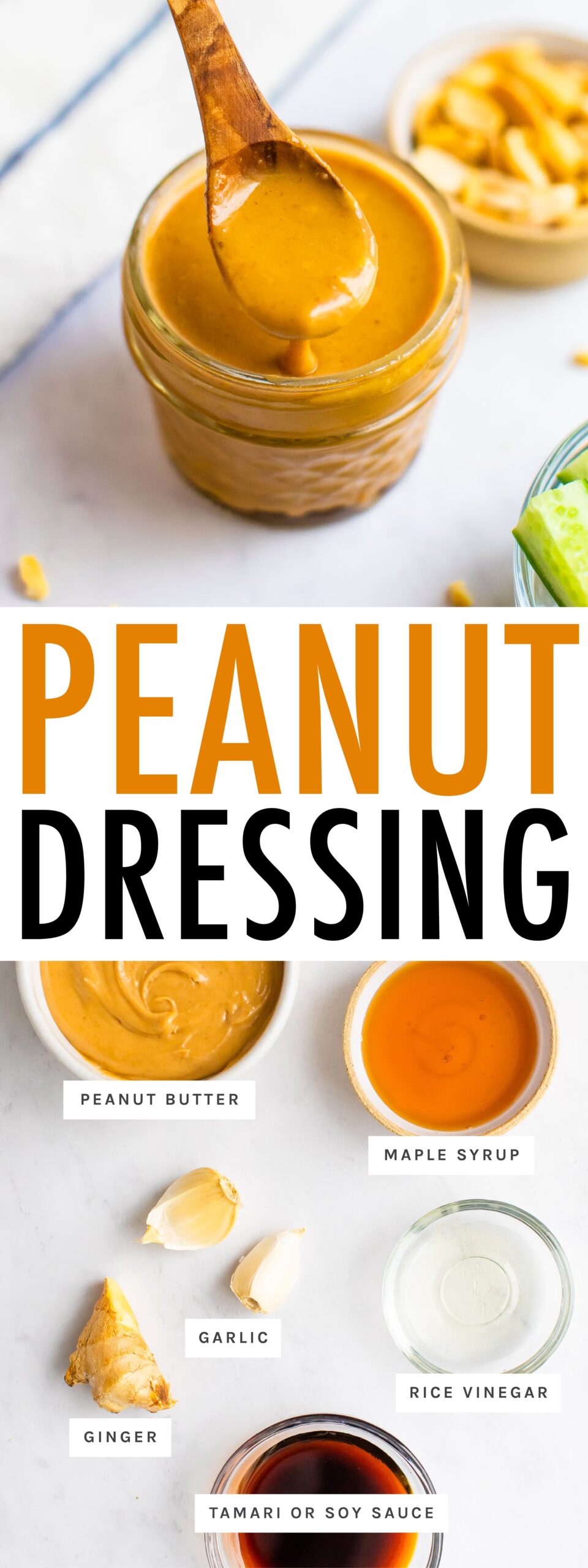 Easy Peanut Dressing {5 minutes} Eating Bird Food