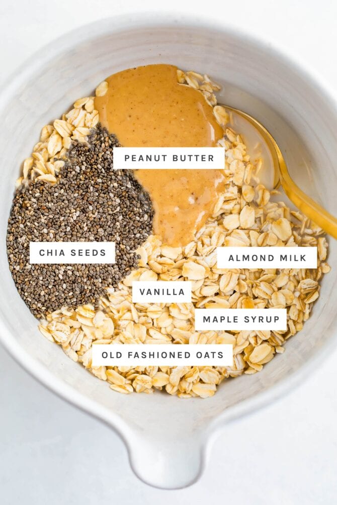 Easy Overnight Oats - Eating Bird Food