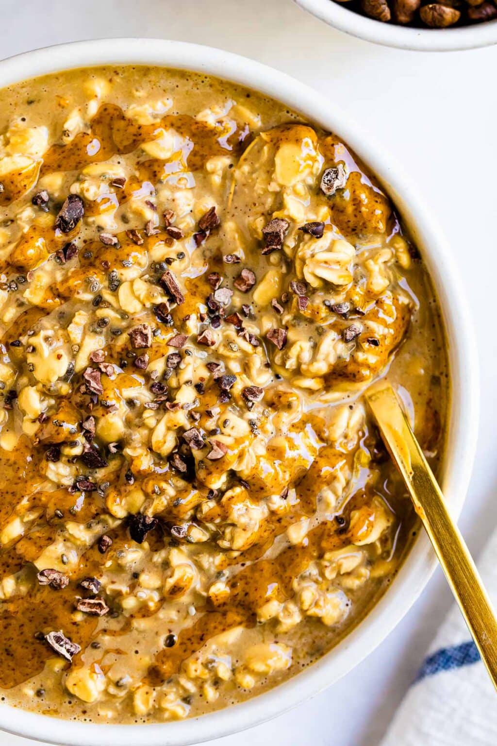 Cold Brew Coffee Overnight Oats Eating Bird Food