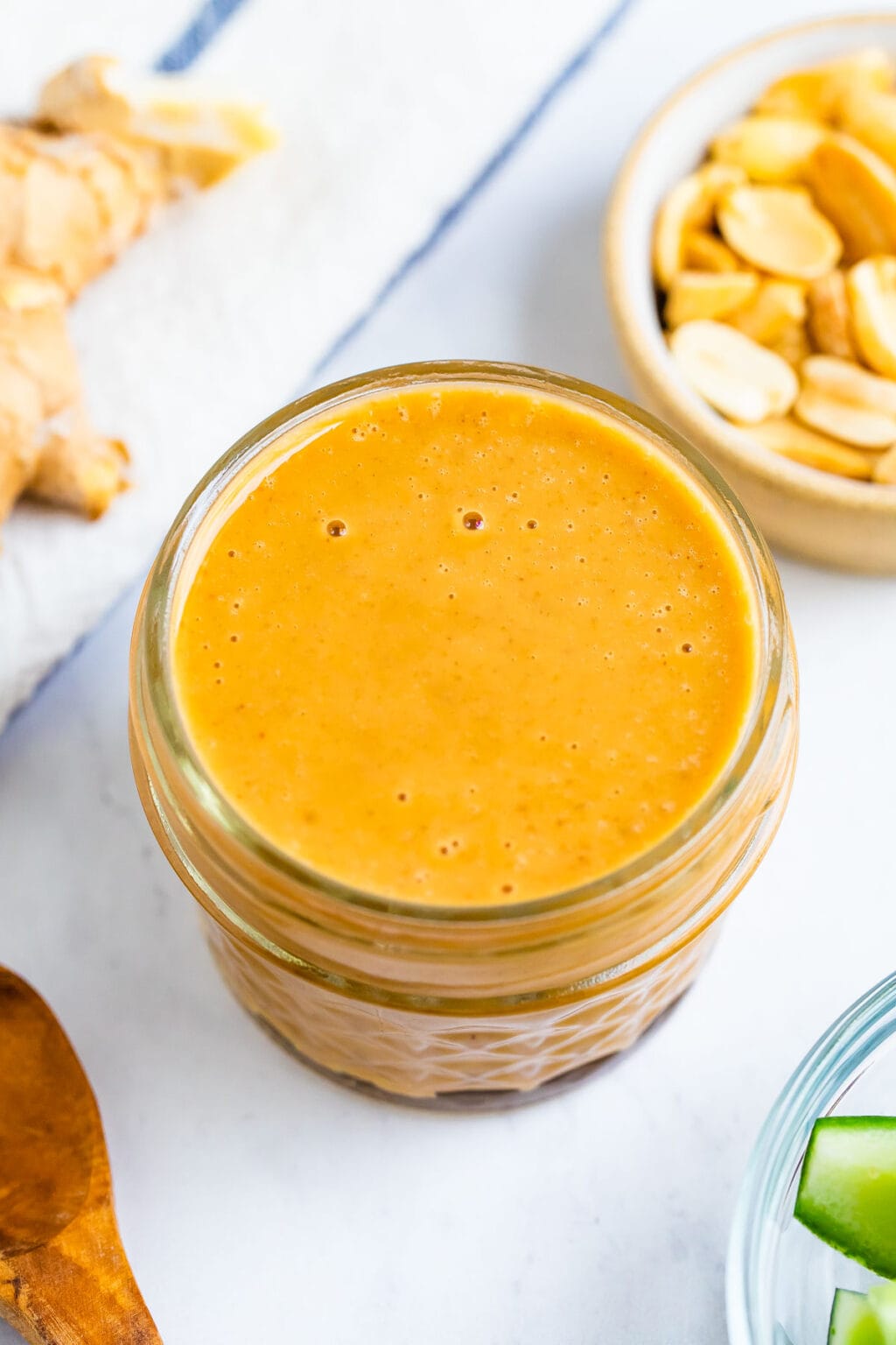 Easy Peanut Dressing {5 minutes} Eating Bird Food