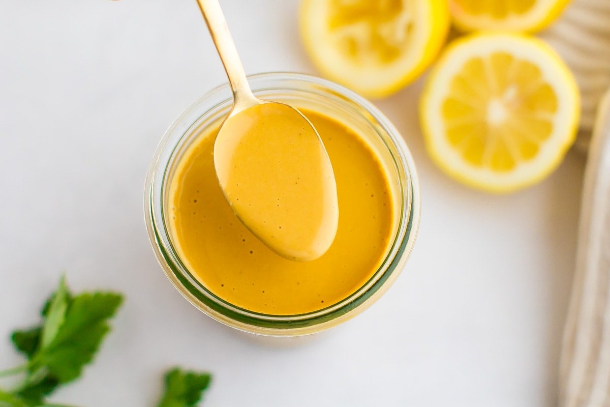 Garlic Tahini Dressing-image
