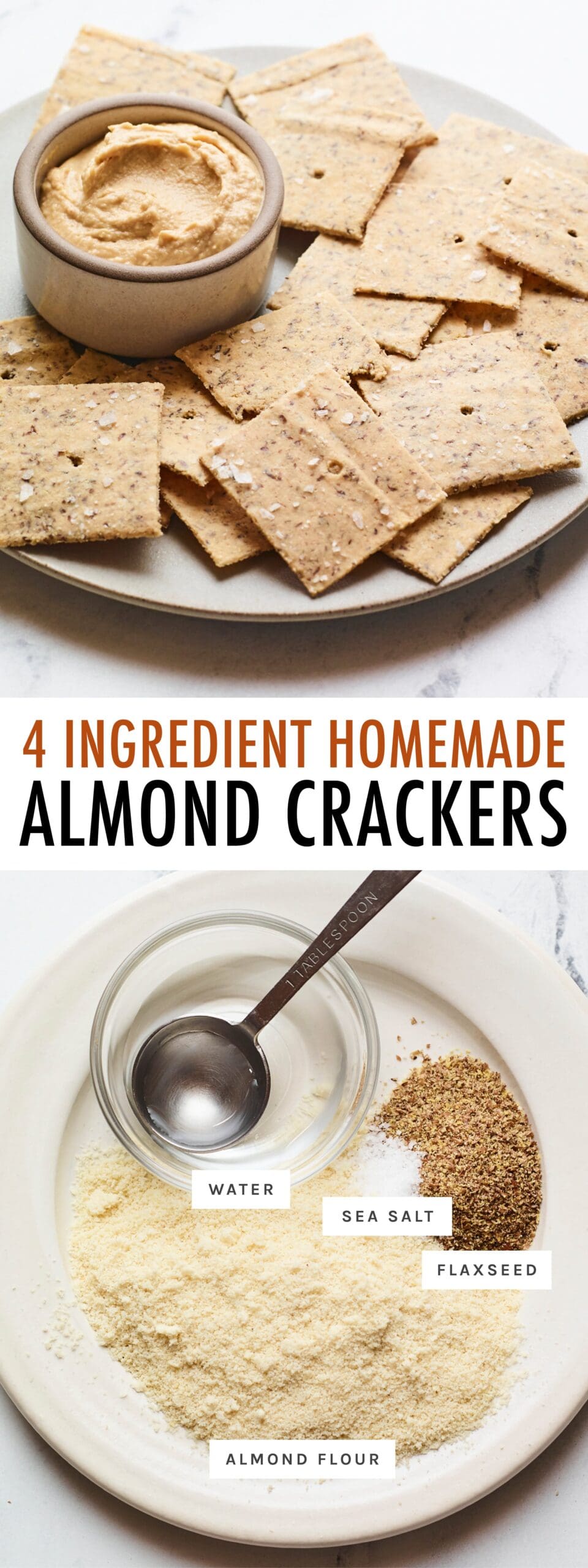 4Ingredient Almond Flour Crackers Eating Bird Food