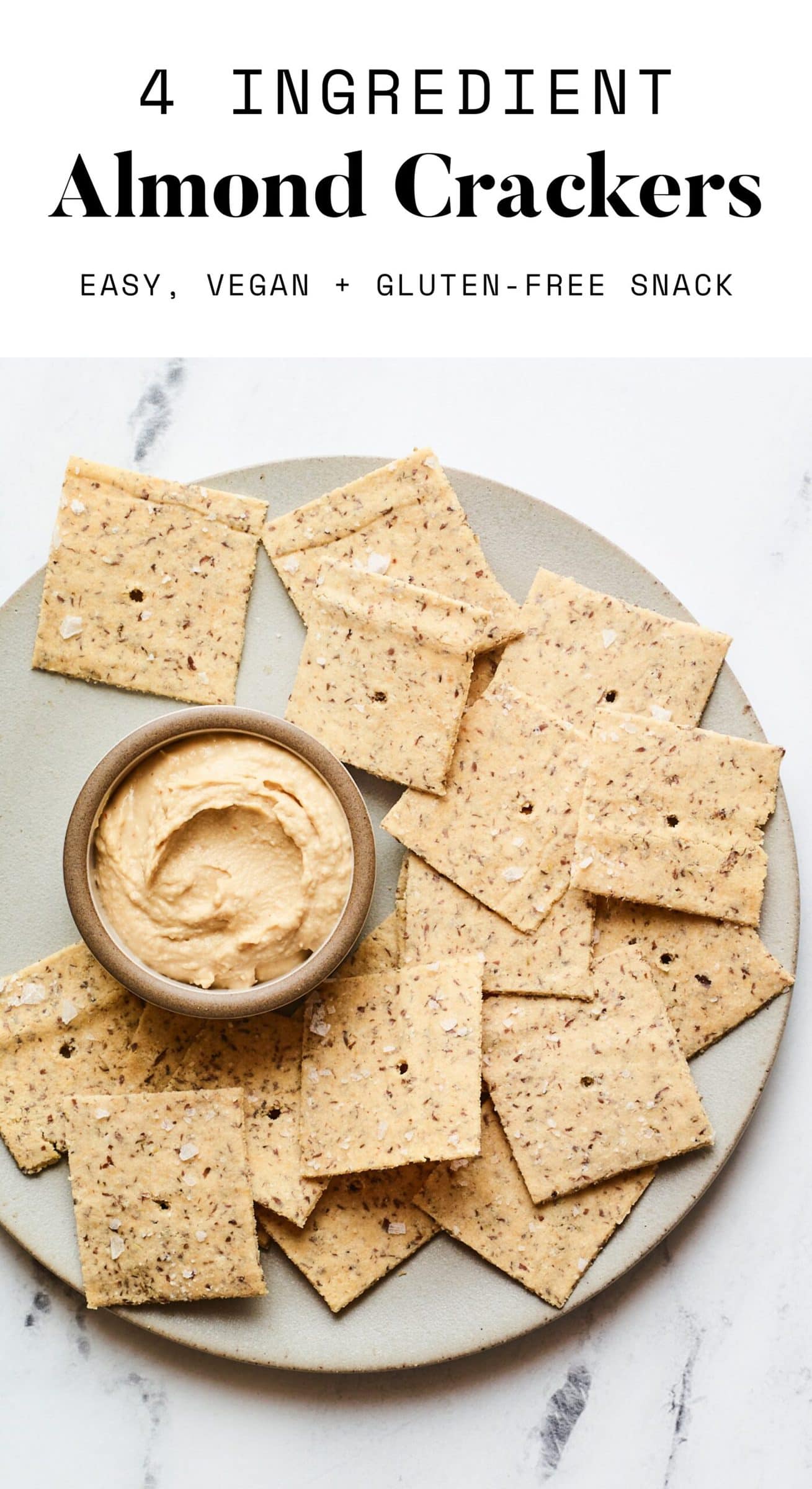 4Ingredient Almond Flour Crackers Eating Bird Food