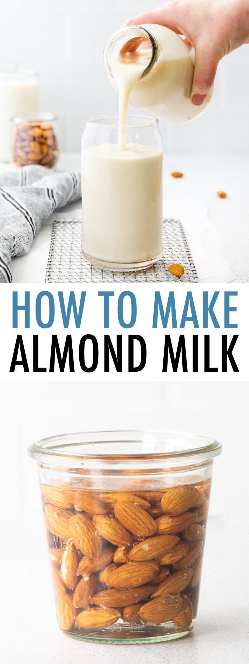How to Make Almond Milk + Almond Milk Recipes - Eating Bird Food
