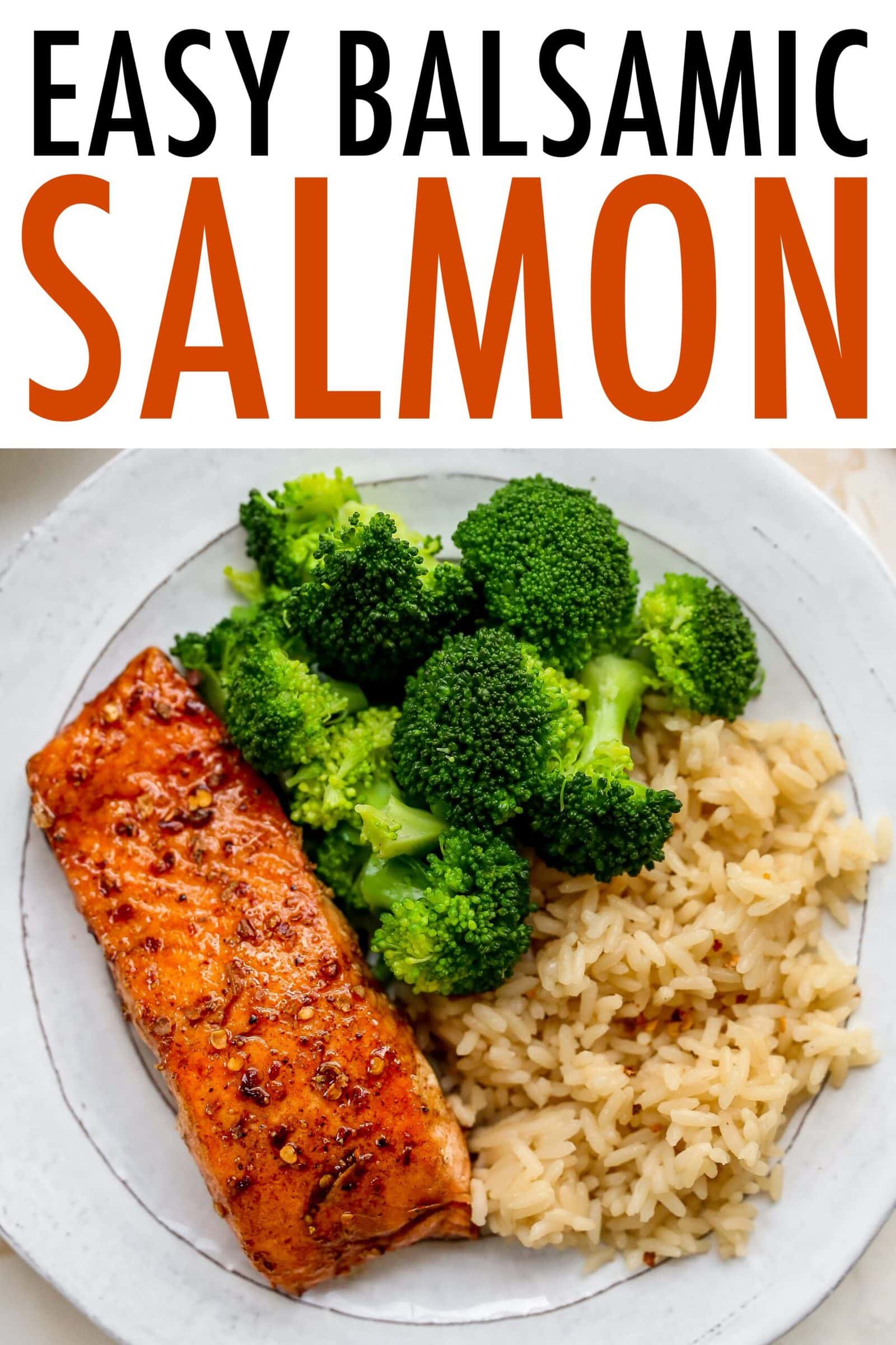 Balsamic Glazed Salmon {Done in 20 Minutes} Eating Bird Food
