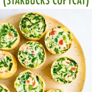 Egg White Bites (Starbucks Copycat) - Eating Bird Food