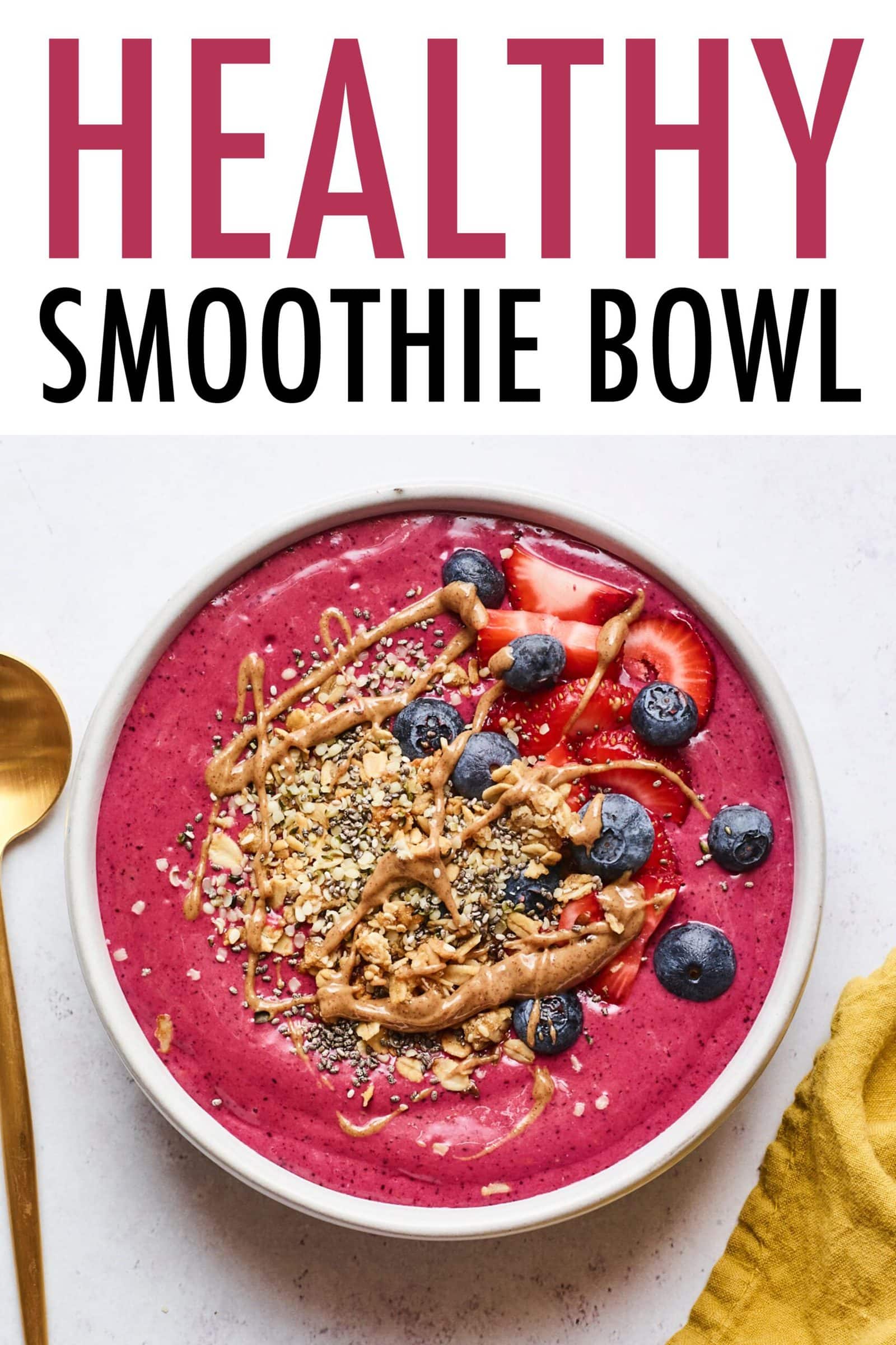 Ultimate Healthy Smoothie Bowl Eating Bird Food