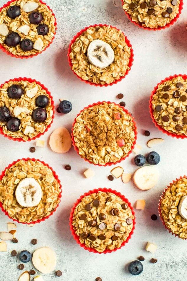 Easy Baked Pumpkin Oatmeal Cups Eating Bird Food