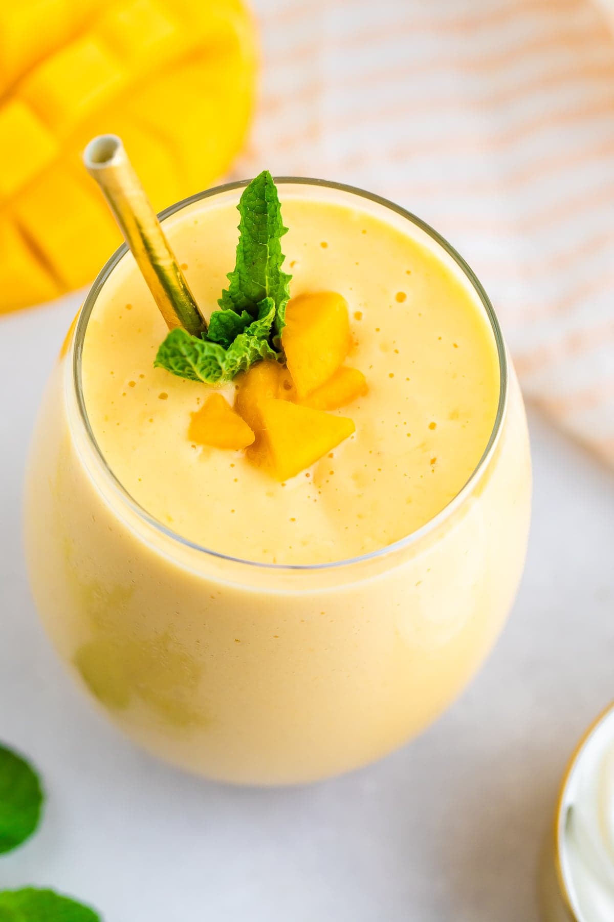 3 Ingredient Mango Smoothie Eating Bird Food