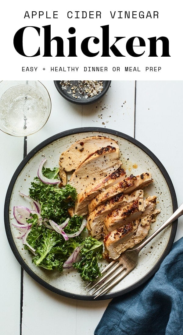 Apple Cider Vinegar Chicken Eating Bird Food