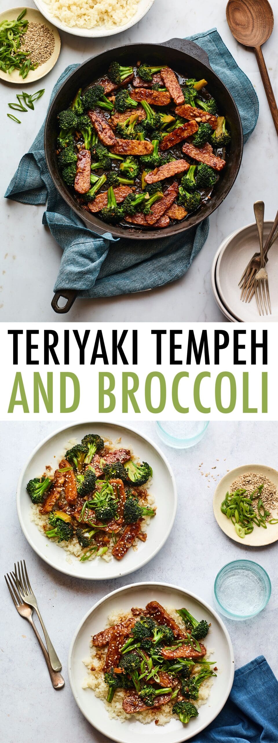 Teriyaki Tempeh and Broccoli 15 Minutes - Eating Bird Food