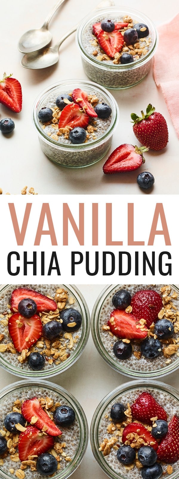 Easy Vanilla Chia Pudding Eating Bird Food