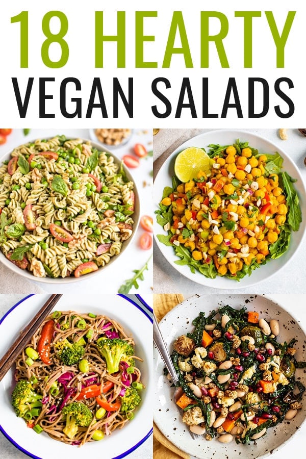 18 Hearty Vegan Salads Eating Bird Food