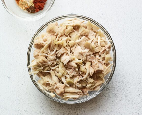 Bowl of jackfruit.