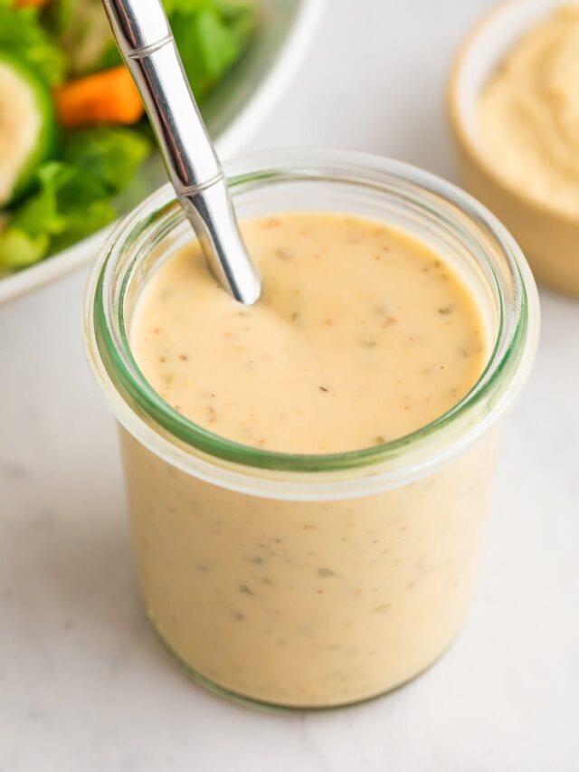 Easy Hummus Dressing Eating Bird Food