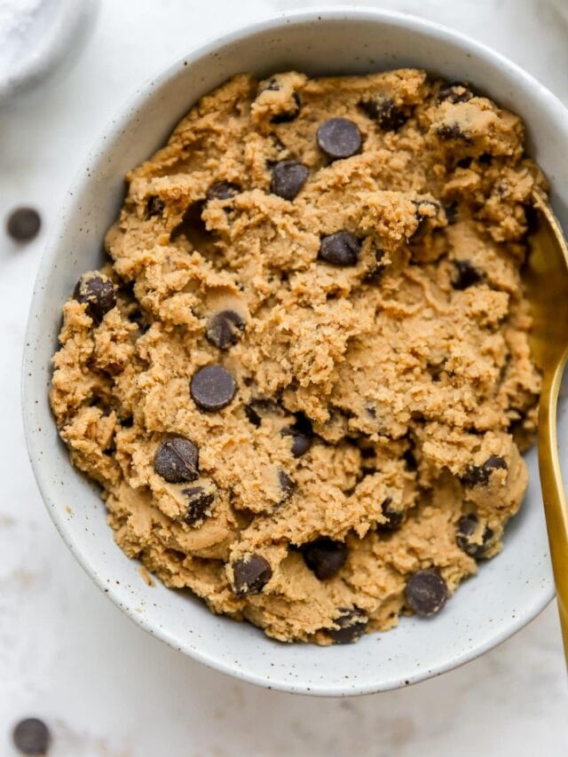 Protein Cookie Dough Eating Bird Food
