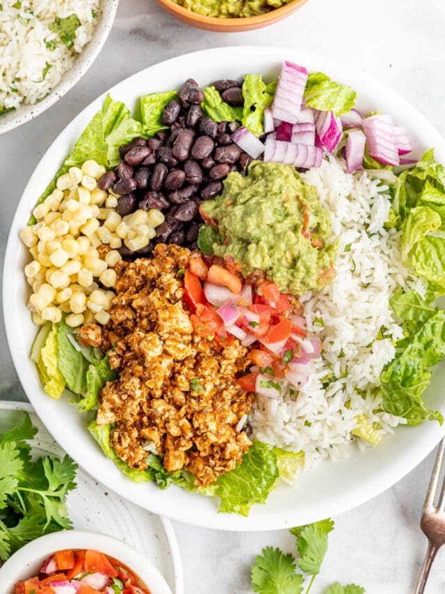 Vegan Burrito Bowls Eating Bird Food