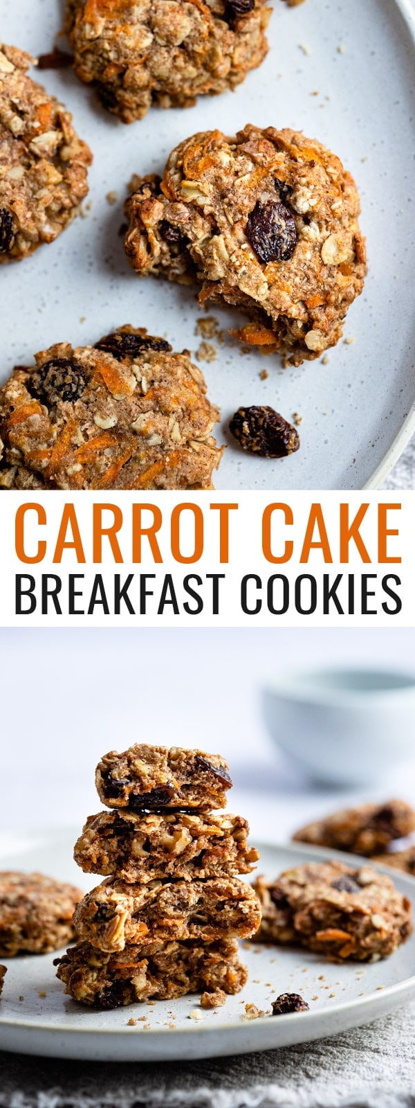 Carrot Cake Breakfast Cookies Eating Bird Food