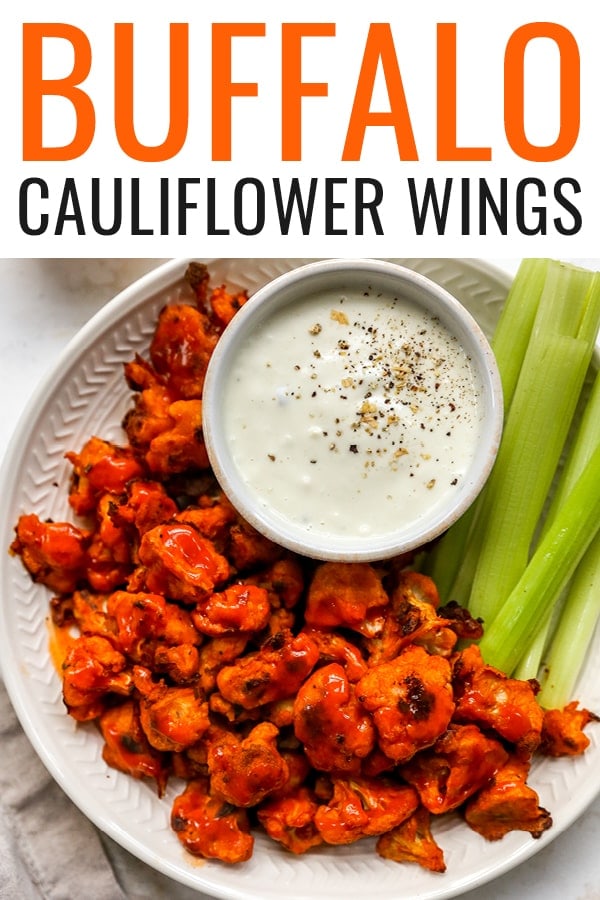 Buffalo Cauliflower Wings Eating Bird Food