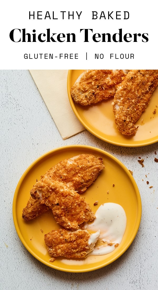 Healthy Baked Chicken Tenders Eating Bird Food