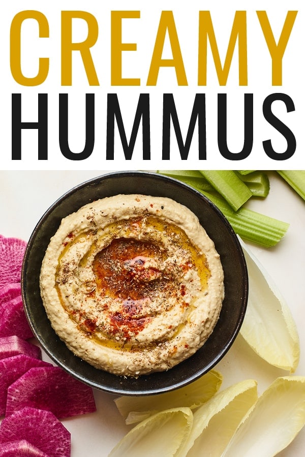 The BEST Creamy Hummus Recipe Eating Bird Food