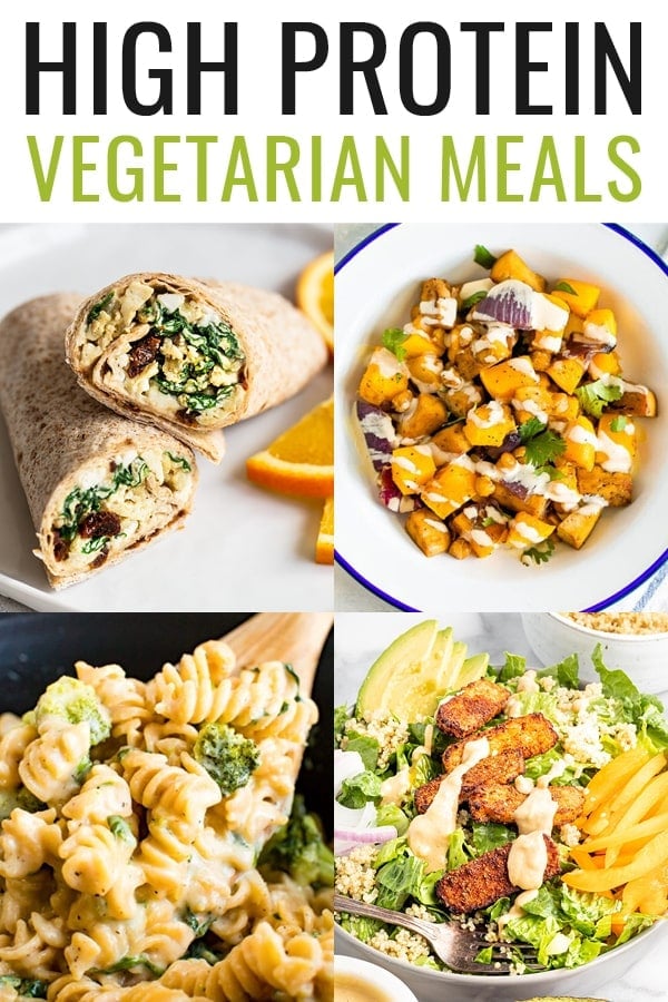 21 High Protein Vegetarian Meals - Eating Bird Food