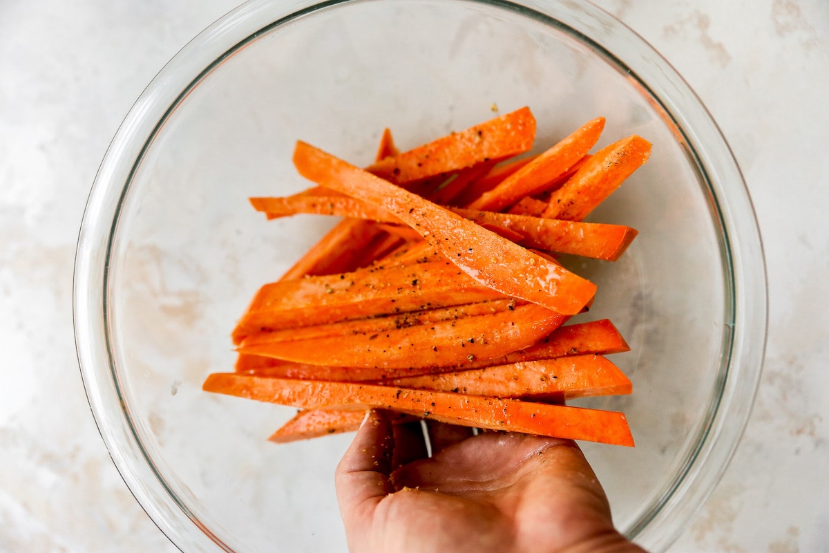 Crispy Air Fryer Sweet Potato Fries - 32