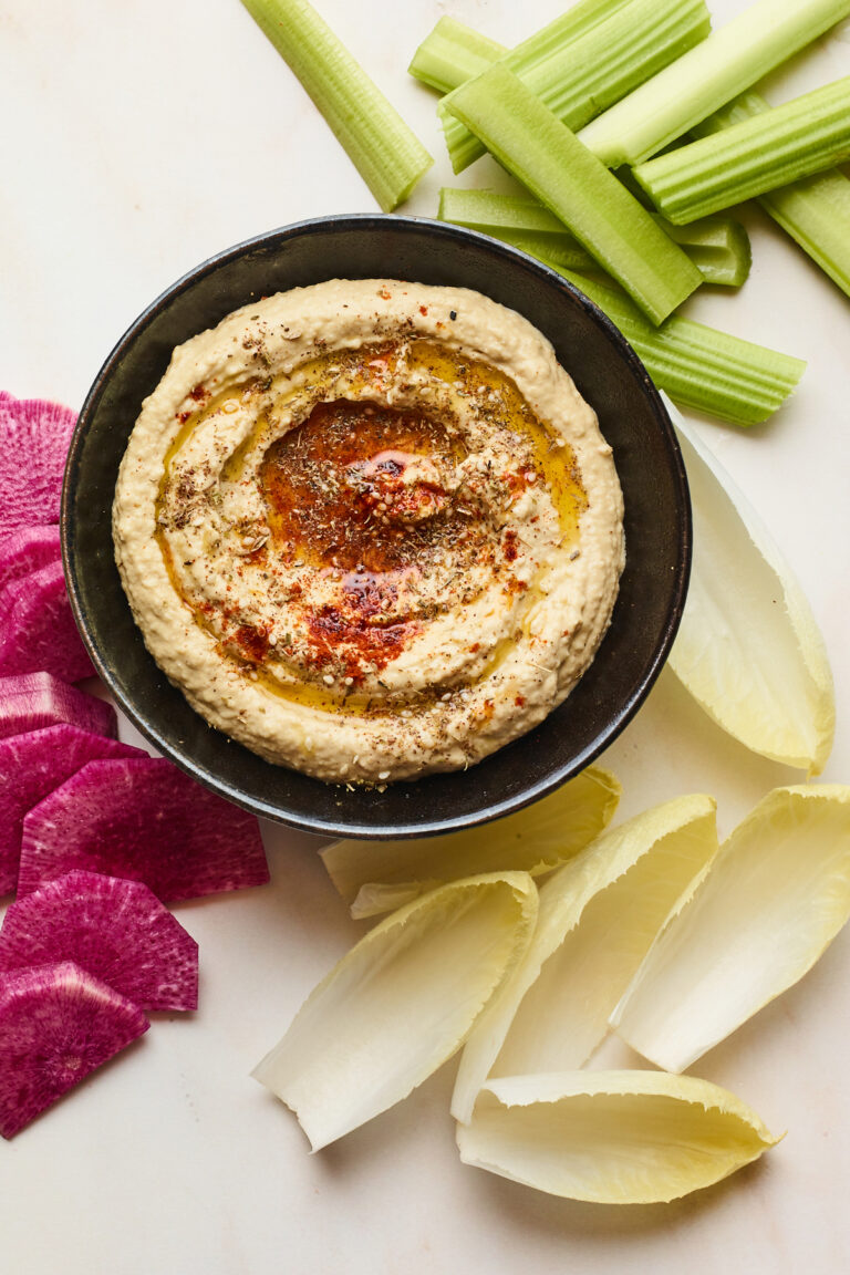The BEST Creamy Hummus Recipe Eating Bird Food