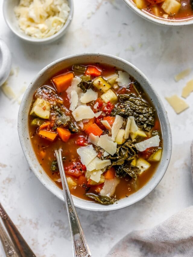 Quinoa Vegetable Soup Eating Bird Food