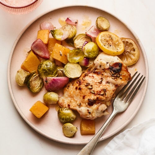 One-Pan Roasted Chicken and Vegetables - Eating Bird Food