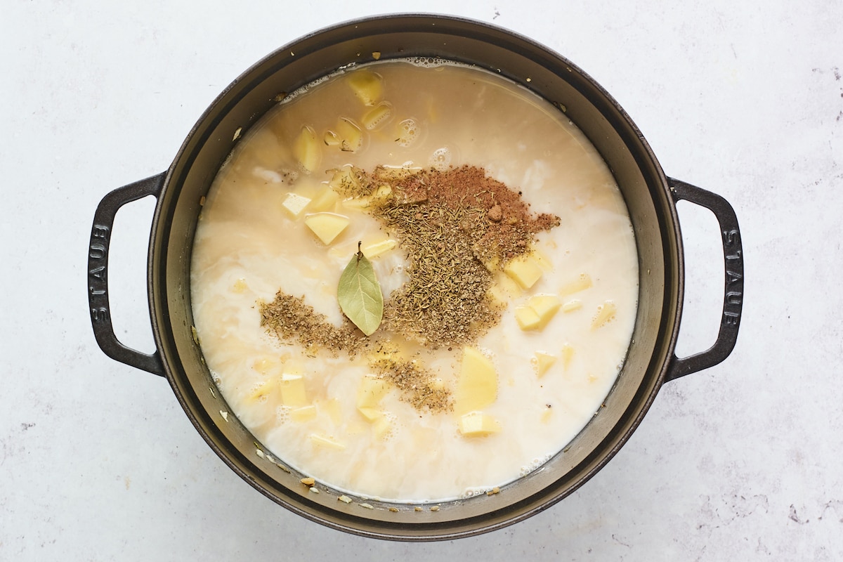Vegan Potato Soup - 4