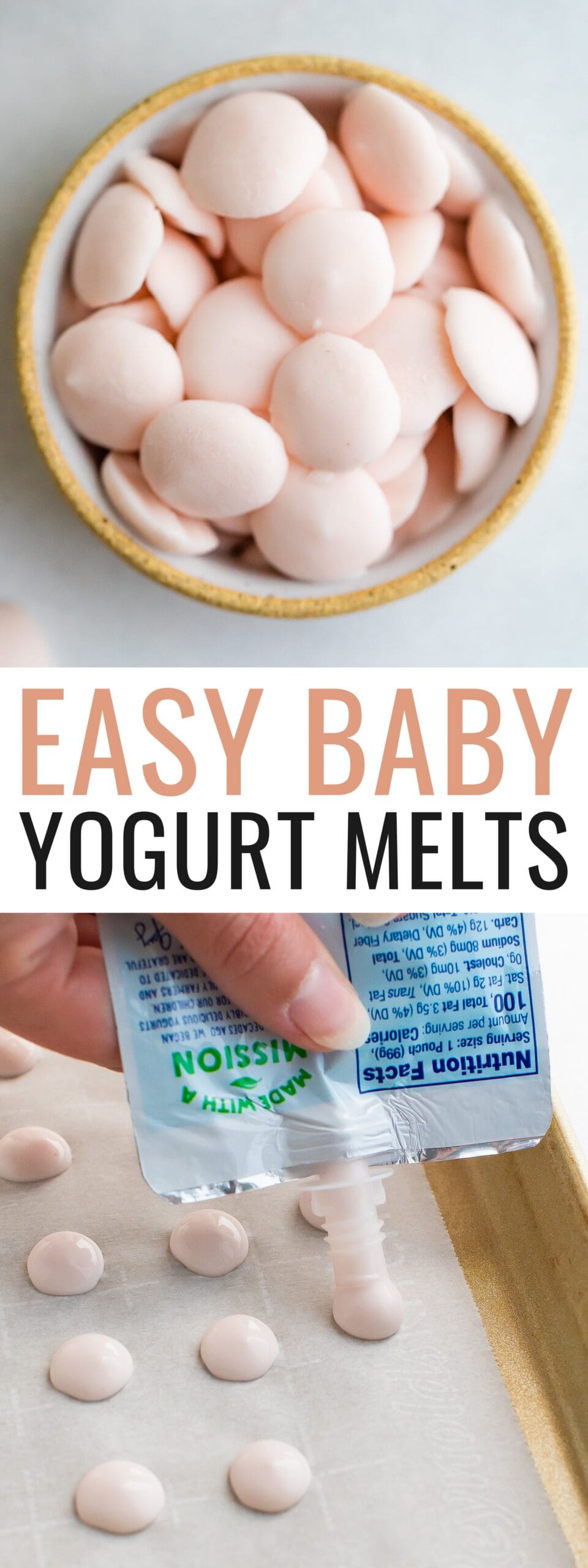 Baby Yogurt Melts One Ingredient - Eating Bird Food