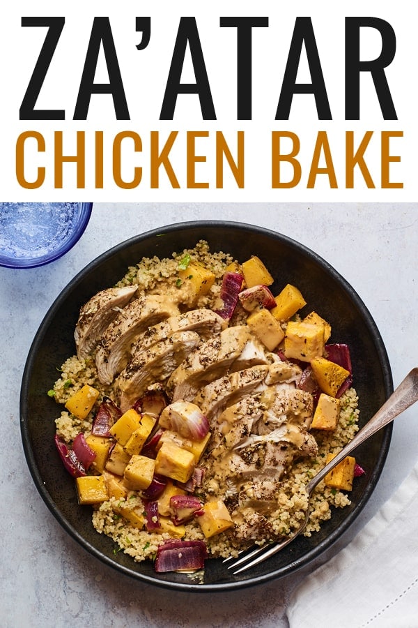 Za'atar Chicken Bake Eating Bird Food