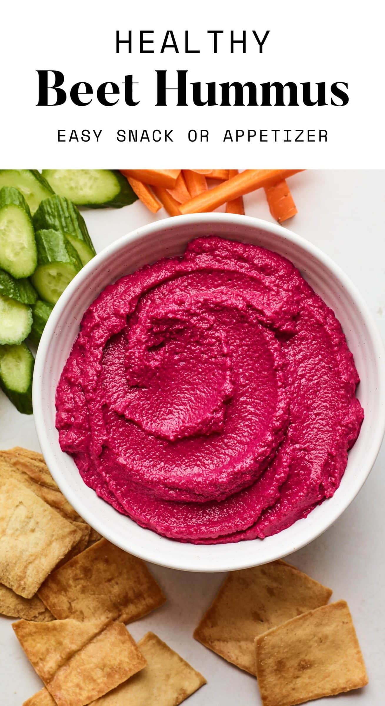 Beet Hummus Eating Bird Food